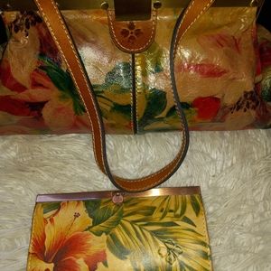 PATRICIA NASH PURSE AND WALLET